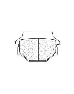 Plaquettes de frein CL BRAKES Off-Road métal fritté - 2466MX10