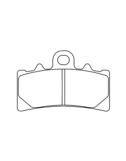 Plaquettes de frein CL BRAKES route métal fritté - 1233A3+