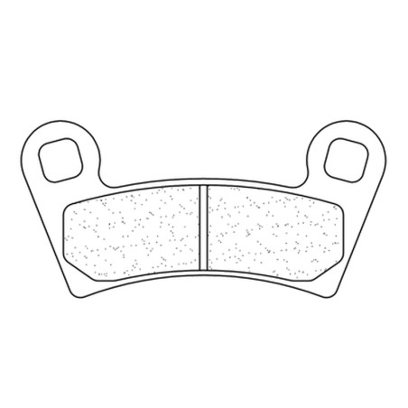 Plaquettes de frein CL BRAKES Quad métal fritté - 1220ATV1