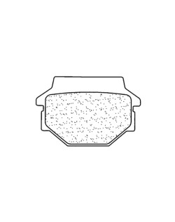 Plaquettes de frein CL BRAKES Scooter métal fritté - 3012SC