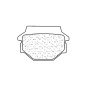 Plaquettes de frein CL BRAKES Scooter métal fritté - 3012SC