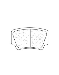 Plaquettes de frein CL BRAKES Quad métal fritté - 1205ATV1