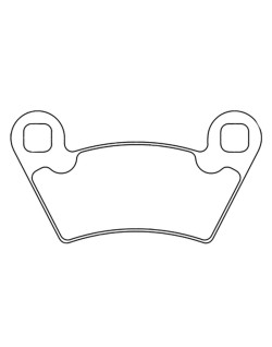 Plaquettes de frein CL BRAKES Quad métal fritté - 1230ATV1
