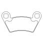 Plaquettes de frein CL BRAKES Quad métal fritté - 1230ATV1 Plaquettes de frein CL BRAKES Quad métal fritté - 1230ATV1