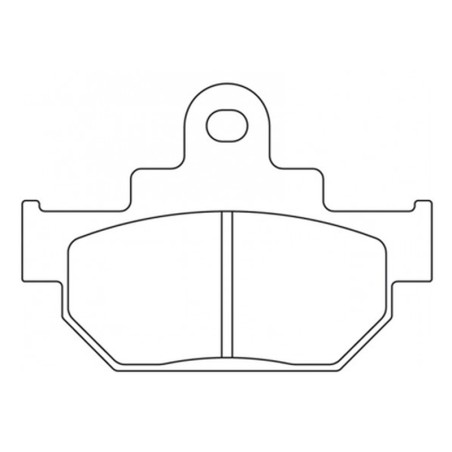 Plaquettes de frein CL BRAKES route métal fritté - 2387A3+