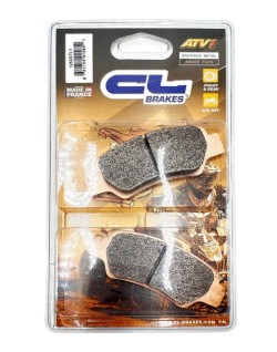 Plaquettes de frein CL BRAKES Quad métal fritté -  C1262ATV1