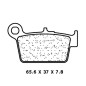 Plaquettes de frein CL BRAKES Scooter métal fritté - 3113SC Plaquettes de frein CL BRAKES Scooter métal fritté - 3113SC