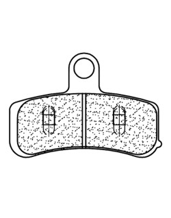 Plaquettes de frein CL BRAKES route métal fritté - 1212A3+