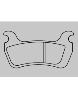 Plaquettes de frein BERINGER Quad métal fritté - KIT1158S