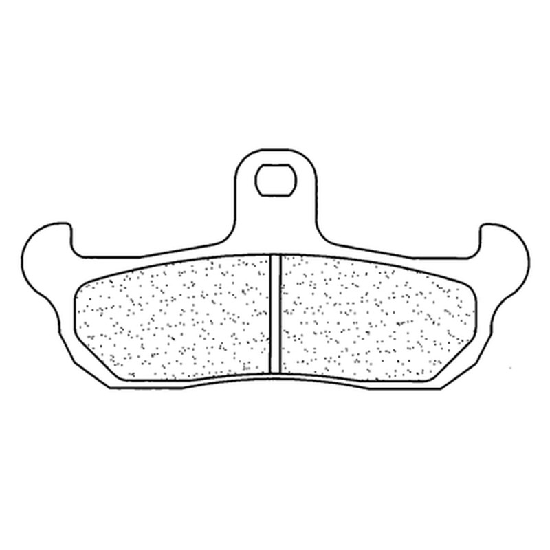 Plaquettes de frein CL BRAKES Off-Road métal fritté - 2400EN10 Plaquettes de frein CL BRAKES Off-Road métal fritté - 2400EN10