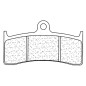 Plaquettes de frein CL BRAKES route métal fritté - 2404XBK5 Plaquettes de frein CL BRAKES route métal fritté - 2404XBK5
