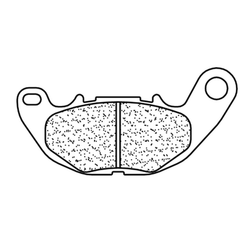 Plaquettes de frein CL BRAKES route métal fritté - 1240XBK5 Plaquettes de frein CL BRAKES route métal fritté - 1240XBK5