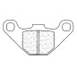 Plaquettes de frein CL BRAKES Quad métal fritté - 2469ATV1