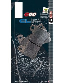 Plaquettes de frein CL BRAKES Racing métal fritté - 2396C60
