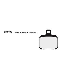 Plaquettes de frein NISSIN route /Off-Road métal fritté - 2P-285ST