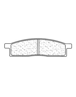 Plaquettes de frein CL BRAKES Off-Road métal fritté - 2424MX10