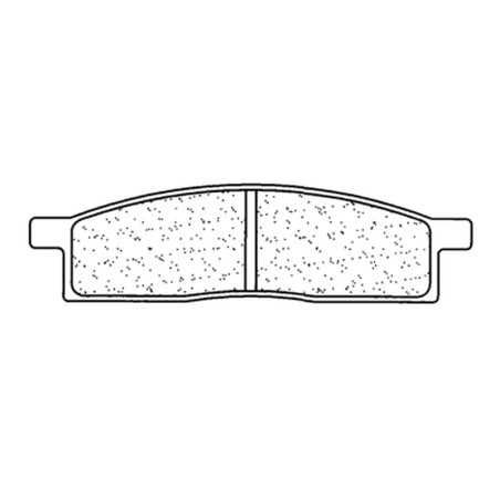 Plaquettes de frein CL BRAKES Off-Road métal fritté - 2424MX10