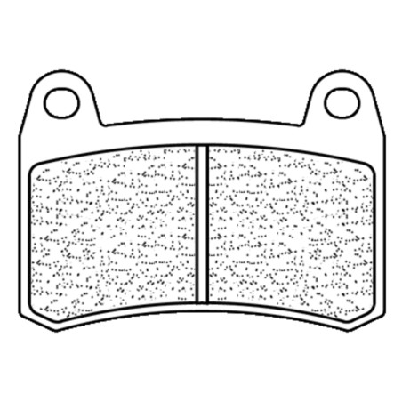 Plaquettes de frein CL BRAKES route métal fritté - 1274S4