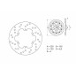 Disque de frein BREMBO Serie Oro rond fixe