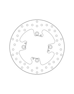 Disque de frein BREMBO Serie Oro rond fixe