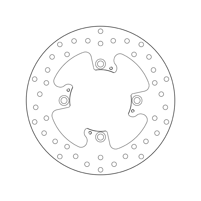 Disque de frein BREMBO Serie Oro rond fixe