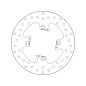 Disque de frein BREMBO Serie Oro rond fixe