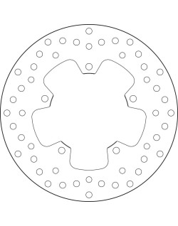 Disque de frein BREMBO Serie Oro rond fixe