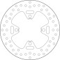 Disque de frein BREMBO Serie Oro rond fixe