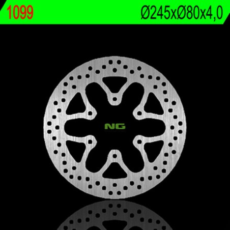 Disque de frein NG BRAKES rond fixe