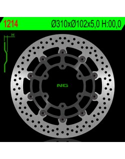 Disque de frein NG BRAKES rond flottant