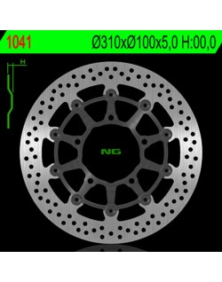 Disque de frein NG BRAKES rond flottant