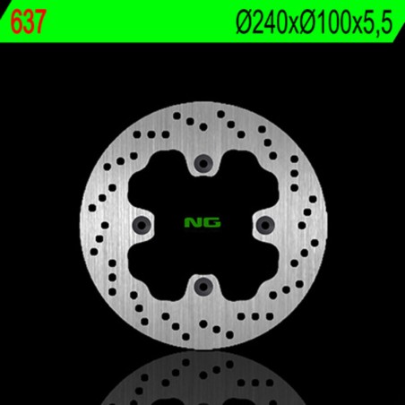 Disque de frein NG BRAKES rond fixe