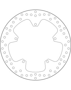 Disque de frein BREMBO Serie Oro rond fixe