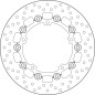 Disque de frein BREMBO Serie Oro rond flottant