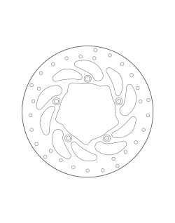 Disque de frein BREMBO Serie Oro rond fixe
