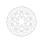 Disque de frein BREMBO Serie Oro rond flottant Disque de frein BREMBO Serie Oro rond flottant