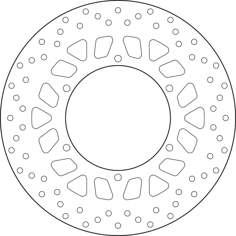Disque de frein BREMBO Serie Oro rond fixe Disque de frein BREMBO Serie Oro rond fixe