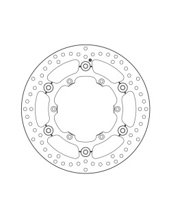 Disque de frein BREMBO Serie Oro rond flottant