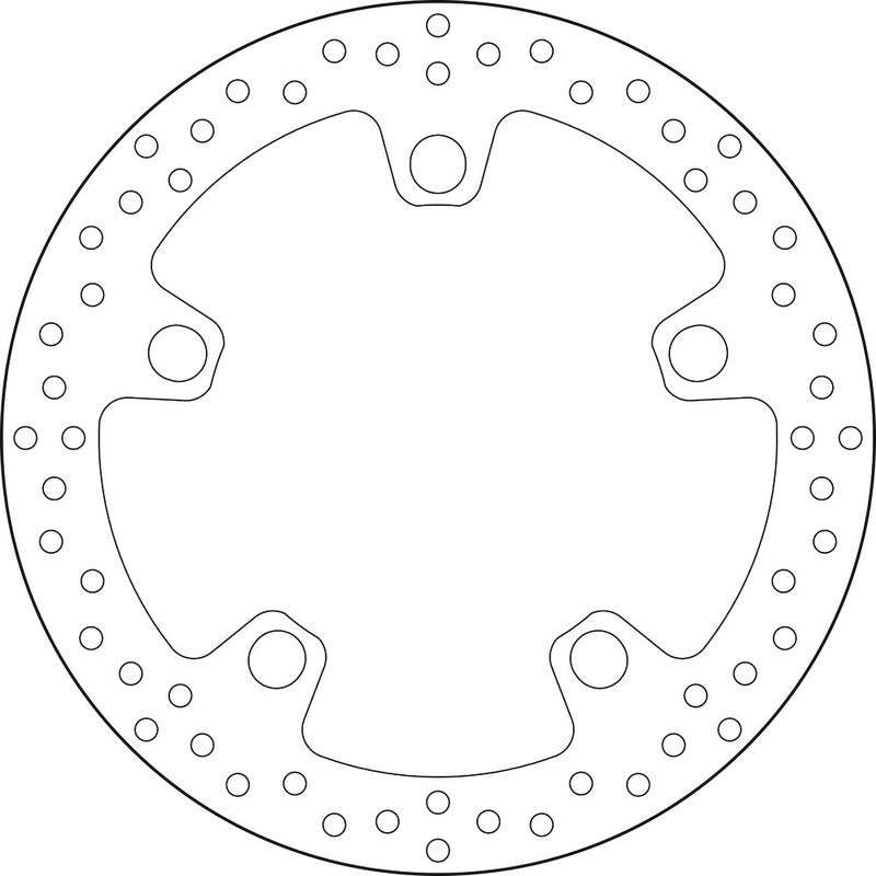 Disque de frein BREMBO Serie Oro rond fixe