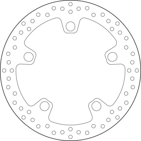 Disque de frein BREMBO Serie Oro rond fixe
