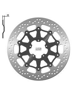 Disque de frein NG BRAKES rond flottant