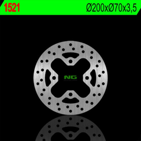 Disque de frein NG BRAKES rond fixe