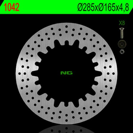 Disque de frein NG BRAKES rond fixe