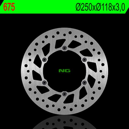 Disque de frein NG BRAKES rond fixe