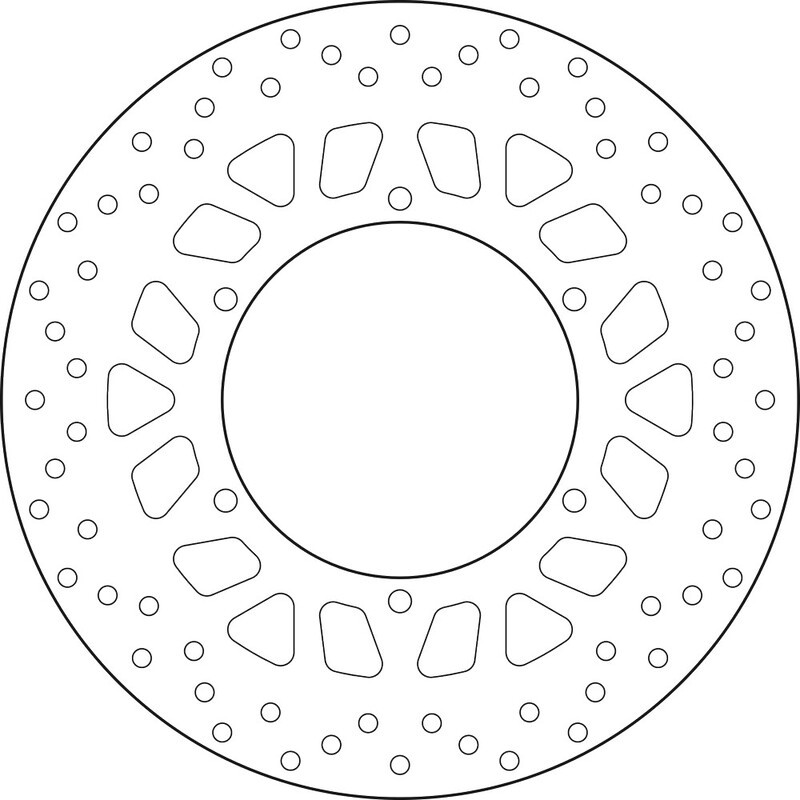Disque de frein BREMBO Serie Oro rond fixe Disque de frein BREMBO Serie Oro rond fixe