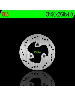 Disque de frein NG BRAKES rond fixe