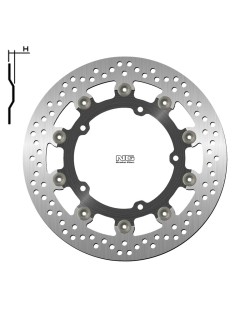 Disque de frein NG BRAKES rond flottant