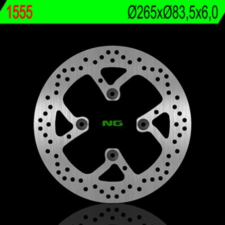 Disque de frein NG BRAKES rond fixe