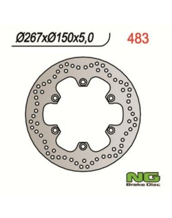 Disque de frein NG BRAKES rond fixe