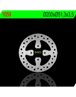 Disque de frein NG BRAKES rond fixe